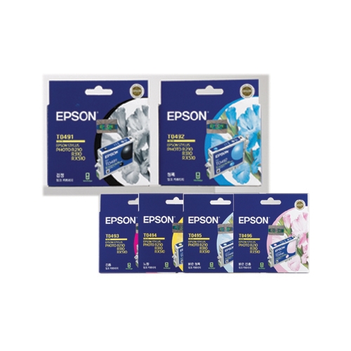 엡손 정품잉크 T049670/밝은빨강