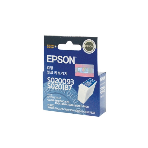 엡손 정품잉크 T050170/검정(S020093,S020187통합형)