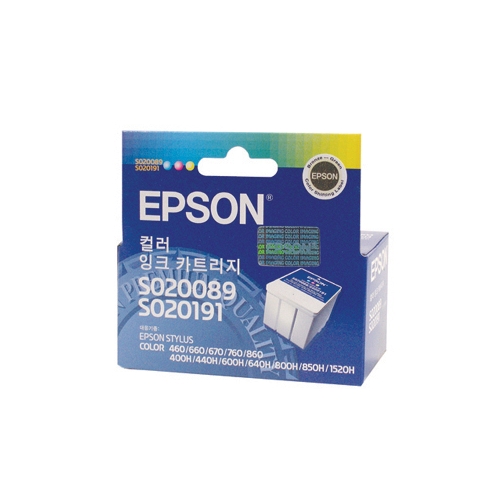 엡손 정품잉크 T052070/칼라(S020089,S020191통합형)