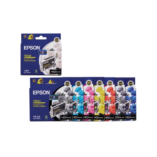 엡손 정품잉크 T054770/진빨강