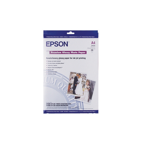 프리미엄 광택 사진용지 S041297 A4 20매