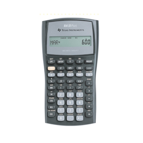 계산기 BA Ⅱ PLUS 80 * 150㎜