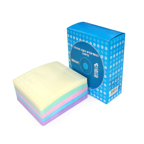 CD/DVD부직포케이스(칼라) 