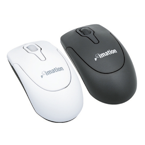 마우스 imation IOM-200DB 흑색 USB