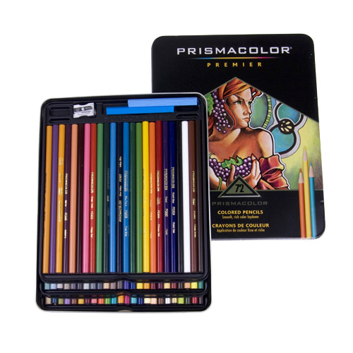프리즈마 색연필 72색 72색