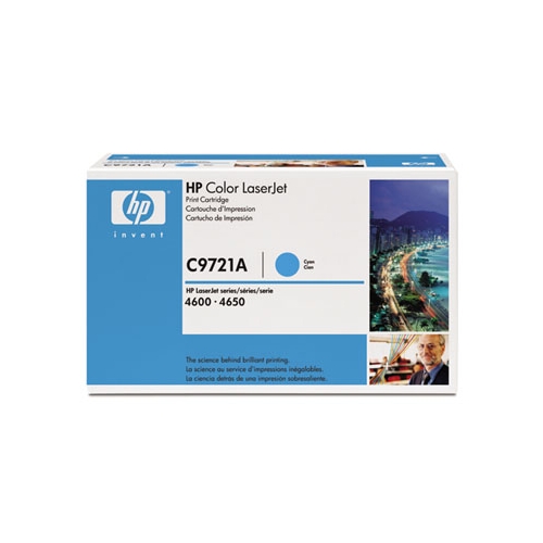HP 정품토너 C9721A/파랑