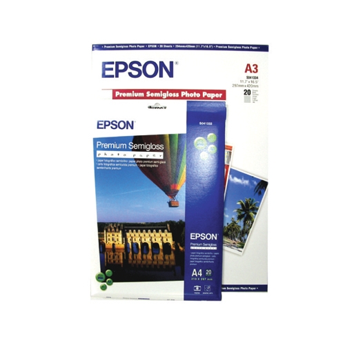 프리미엄 저광택 사진용지 SO41328 Super A3 Super A3. 20매