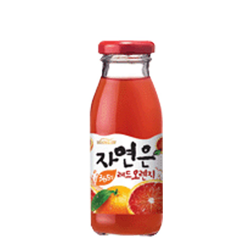 자연은 레드오렌지(180ml*12병)1세트 