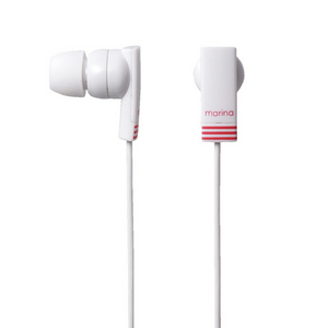 [엘레컴] EHP-BIN20PN 마리나이어폰 스트라이프(핑크)