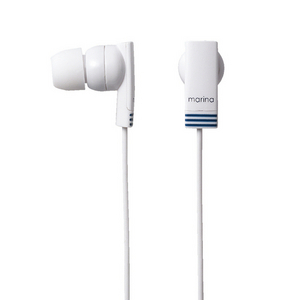 [엘레컴] EHP-BIN20BU 마리나이어폰 스트라이프(블루)