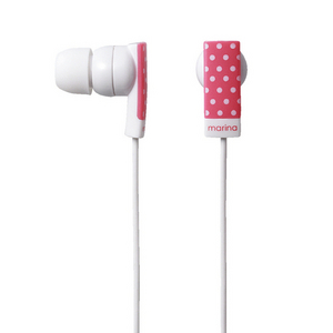 [엘레컴]EHP-BIN10PN 마리나이어폰 물방울(핑크)