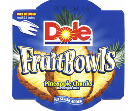 Dole후르츠볼(파인애플)