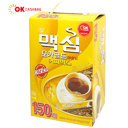 맥심모카골드믹스(150T)OK캐쉬백(250점) 
