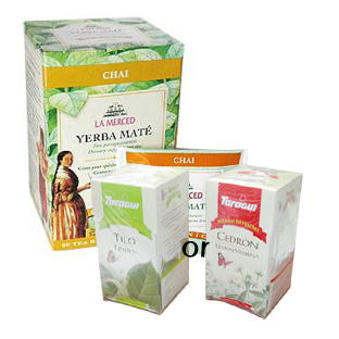 유기농마테차차이+따라구이허브티택일