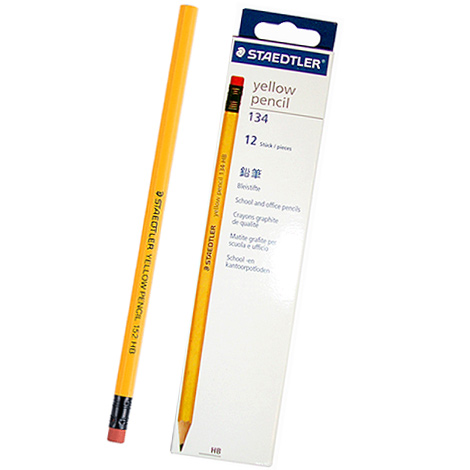 [스테들러] 연필 134HB(12개입)