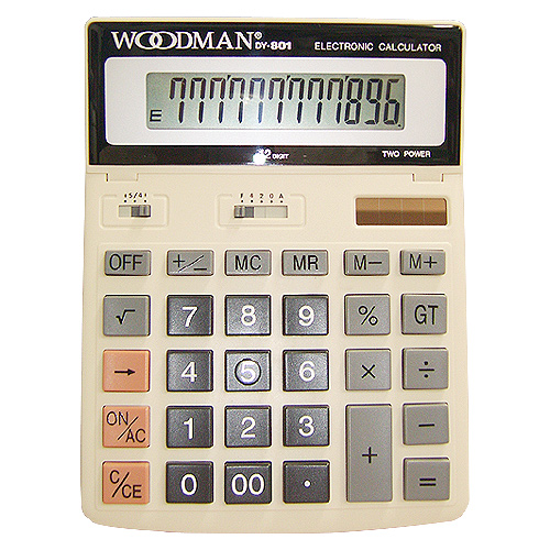 [우드맨] DY-801 계산기