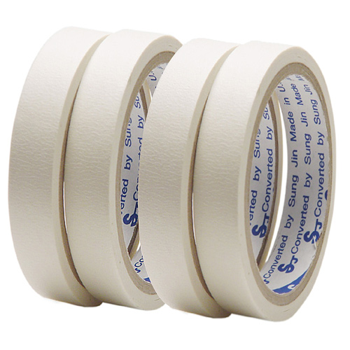 금성 마스킹테이프(미색) 12mm*15M,4개입