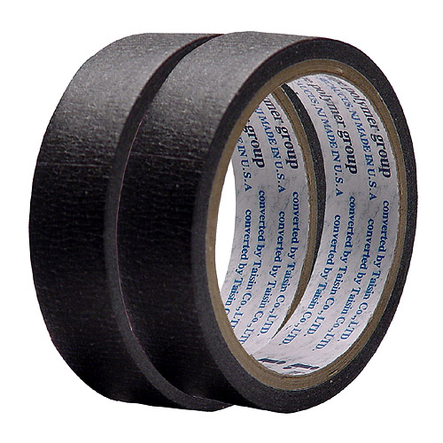 금성 마스킹테이프(흑색) 25mm*15M,2개입