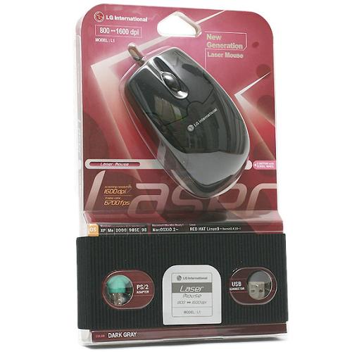 [LM-L1 Laser]블랙-콤보/LG L1 레이저 마우스
