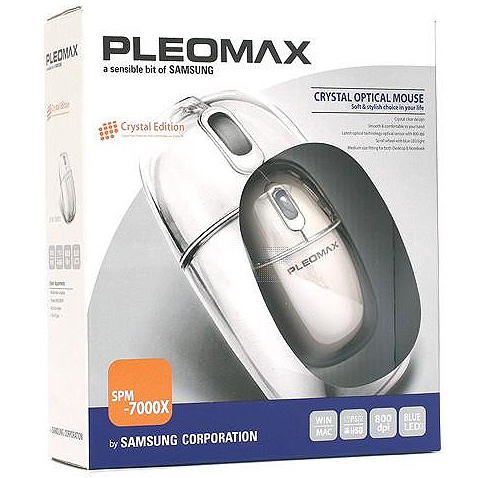 [SPM-7000X]화이트-콤보/삼성 크리스탈 옵티컬 광마우스