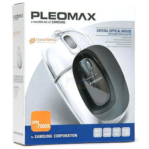 [SPM-7000X]블랙-콤보/삼성 크리스탈 옵티컬 광마우스