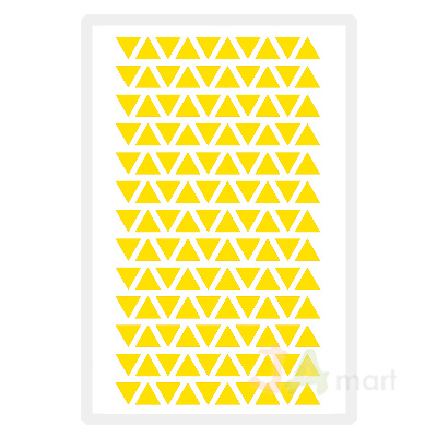 예현3030(황색-삼각형/8매)-라벨견출지