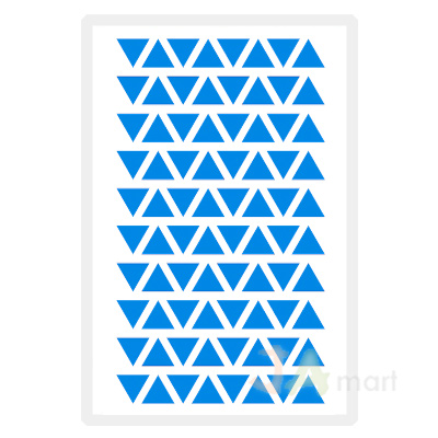 예현3029(청색-삼각형/8매)-라벨견출지