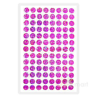 예현6070(홀로그램 보라색-원/4매)-라벨견출지