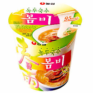 농심 봄비(녹두국수) 28.3g*12개입/BOX 