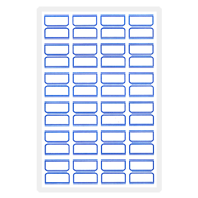 1001(청색/3매)-일반견출지