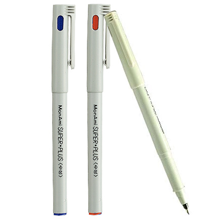 모나미 수성펜 수퍼플러스 0.3mm/12자루