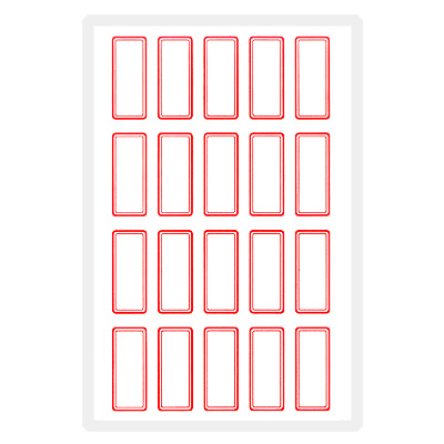 예현2014(적색/3매)-일반견출지