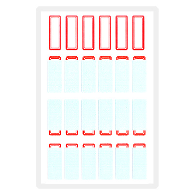 예현4012(적색/2매)-보호견출지