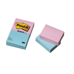 [3M] 포스트잇 653-2 (하늘/분홍, 51x38)