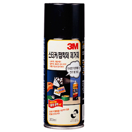 3M 스티커/접착제 제거제(소,200ml)