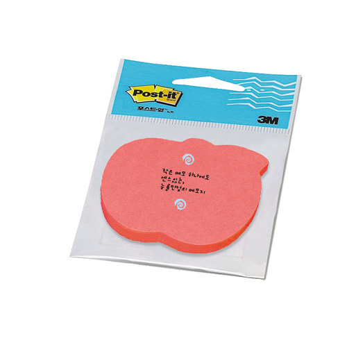 포스트잇 슈퍼노트 (사과모양)