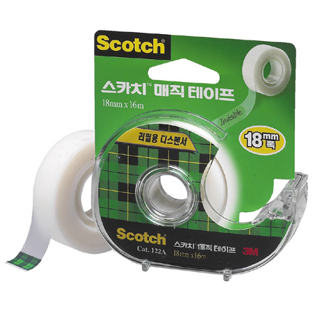 [3M] 스카치 매직테이프 #122A (18mm×16M)