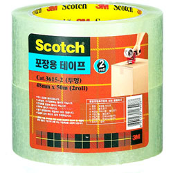 [3M] 투명 포장용 테이프 (3615-2/48mm×50m,2개입) 