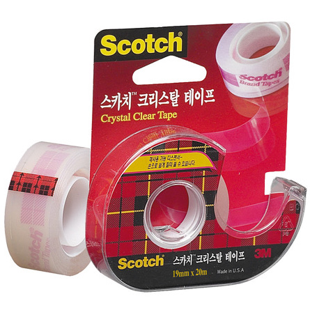 [3M] 스카치 크리스탈테이프 (12mm×20M) CC1220D