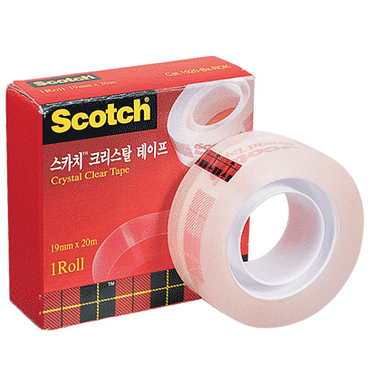 스카치 크리스탈테이프 리필 (18mm*20m)