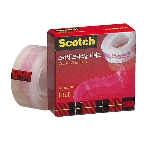 스카치 크리스탈테이프 리필 (12mm×20M)