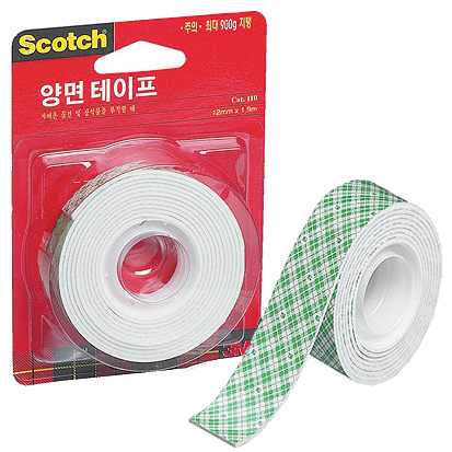 스카치양면테이프 cat.110 (12mm×1.9M)/