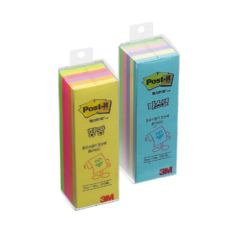  Post-It 형광큐브13 (25x76)