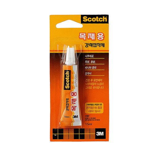 3M 순간접착제2g(목재용,유리,도자기,가죽) #6045SC