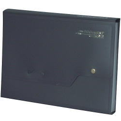 아톰 도큐멘트화일A4 (12단,흑색) DF-101