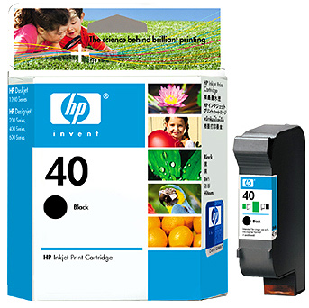 HP 정품잉크 51640AA(40)/검정(단종)