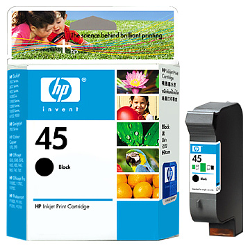 HP 정품잉크 51645AA(45)/검정