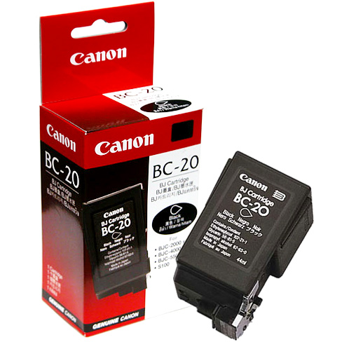 캐논 정품잉크 BC-20B/검정