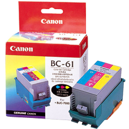 [캐논]정품잉크 BC-61/칼라