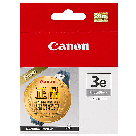 [캐논]정품잉크 BCI-3PBK/블랙